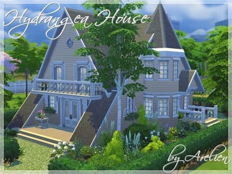 Hydrangea House By Arelien At Tsr Sims 4 Updates