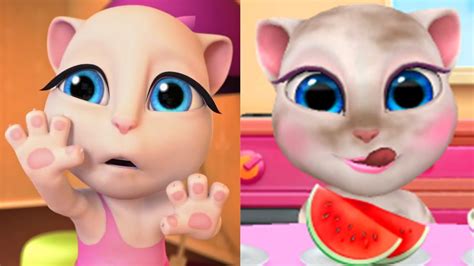 My Talking Angela Gameplay Level Great Makeover For Children Hd 7