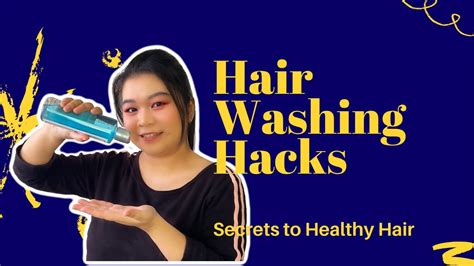 Hair Washing Hacks That Will Save Your Hair Hair Washing Youtube