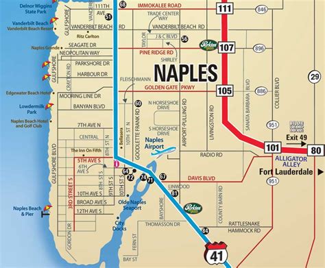 33 Map Of Naples Florida Area Maps Database Source