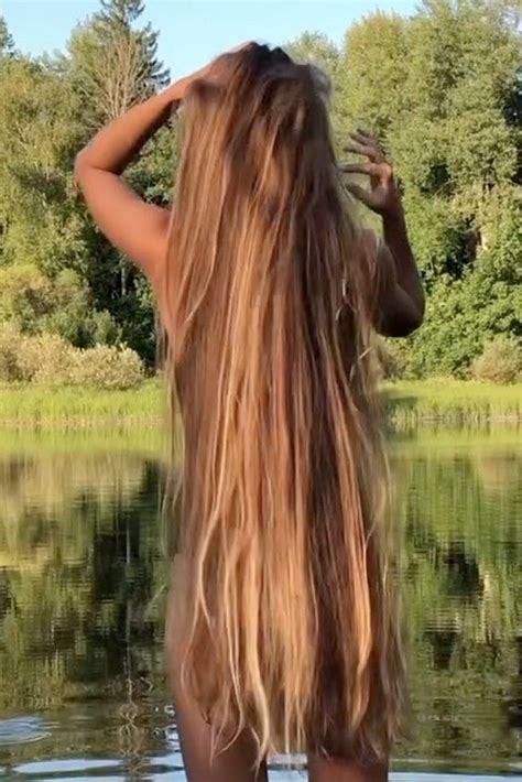 Vdeo Vera By The Water Part Realrapunzels Long Hair Styles Super Long Hair Long Hair