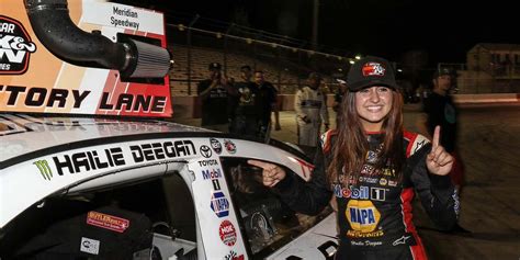 Hailie Deegan Makes History With Nascar Kandn Pro Series West Win