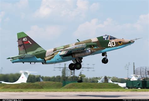 40 Sukhoi Su 25 Frogfoot Belarus Air Force Vladislav