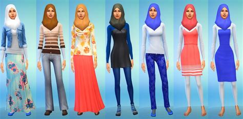 şimdiki Bukle Yani Sims 4 Hijab Dress Sıfat Sokak Sanatçı