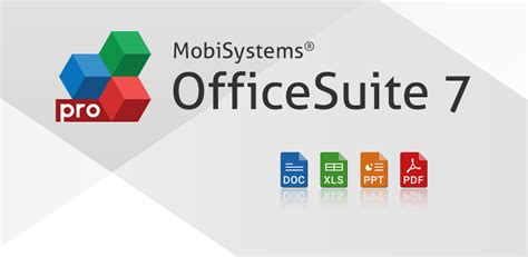 Office Suite 7 Pro Lapplication Bureautique Se Met à Jour Avec De