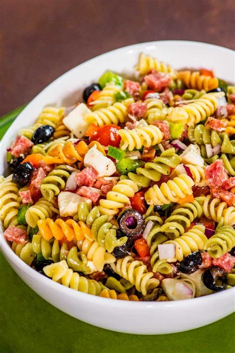 This Easy Cold Italian Pasta Salad Packs A Ton Of Flavor With Italian