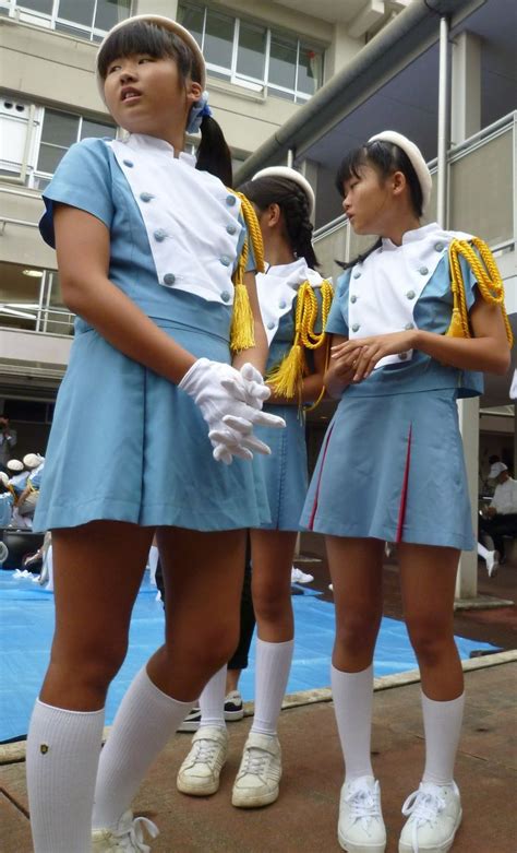 Nude japanilaiset koululaiset Alaston tytöt ja heidän pussies