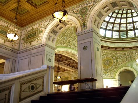 File:Chicago Cultural Center - Grand Staircase and Preston Bradley Hall