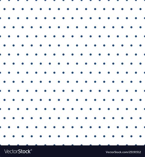 Blue Polka Dots On White Background Royalty Free Vector