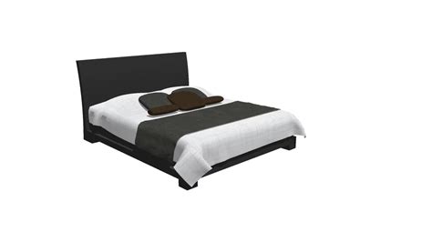 Queen Size Bed 3d Warehouse