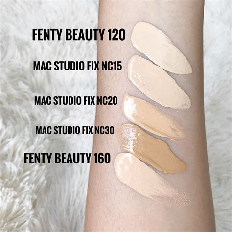 review and swatches fenty beauty pro filt r soft matte longwear foundation giakingbeauty