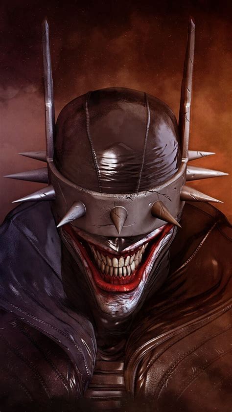1080x1920 Artwork Joker Villain Evil Smile Wallpaper Batman Comic