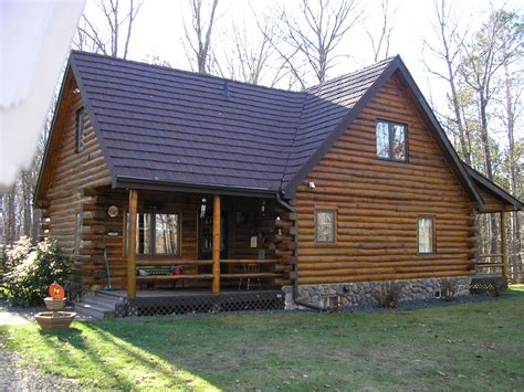 Log Home Before And After Bjorkstrand Metal Roofing