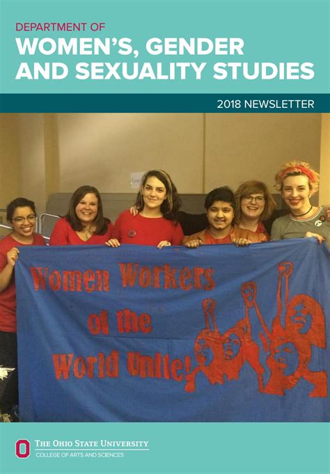 Department Of Womens Gender And Sexuality Studies 2018 Newsletter By