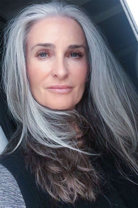 pin by chelin on grey grace long gray hair shampoo for gray hair silver haired beauties