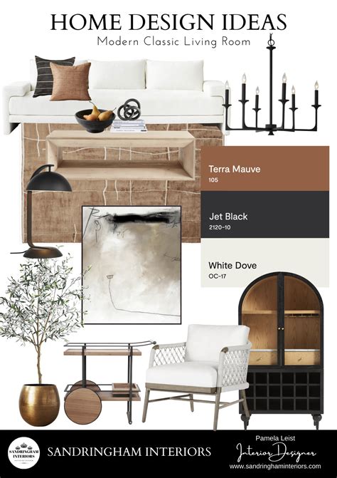 Free Shoppable Design Concept Boards — Sandringham Interiors Classic