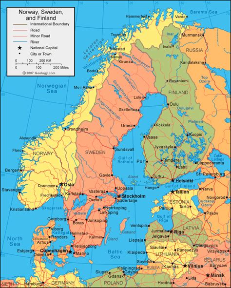 Aside from being the third largest country in europe by size and one the most sparsely populated it's. Sweden Map and Sweden Satellite Images