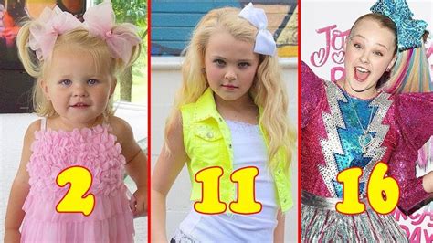 Jojo Siwa From 0 To 16 Years Old 2019 Star Online Jojo Siwa Black