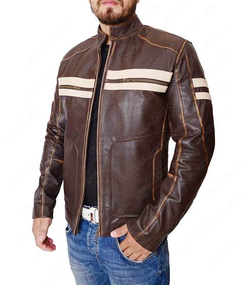 The art of the motorcycle jacket has now been carried to a new level by the ace cafe leather collection. Mens Dark Brown Retro Café Racer Leather Jacket