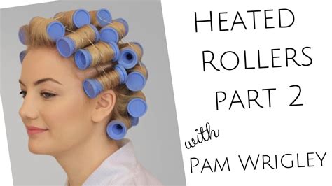 Part 2 Learn How To Set Hair In Heated Rollers Achieve Glossy Natural