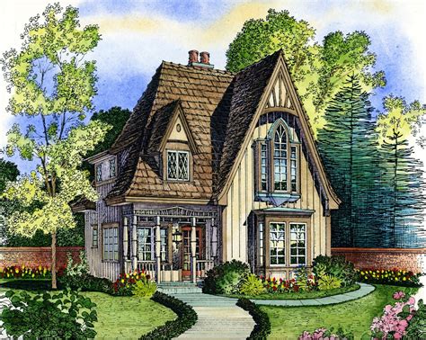 English Cottage Style House Plans Image To U