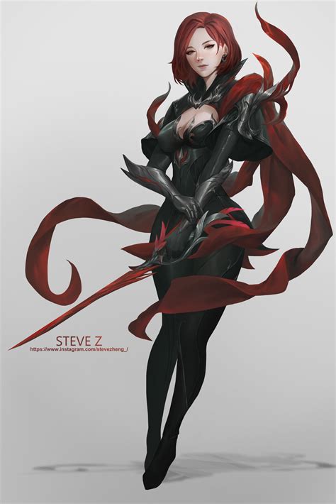 Artstation Assassin Steve Zheng Rpg Character Character Portraits