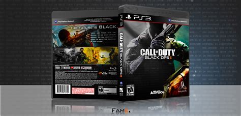 Call Of Duty Black Ops Ii Playstation 3 Box Art Cover By Fame