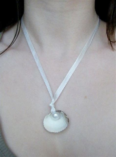 Sea Shell Pearl Necklace How To Make A Shell Necklace Jewelry