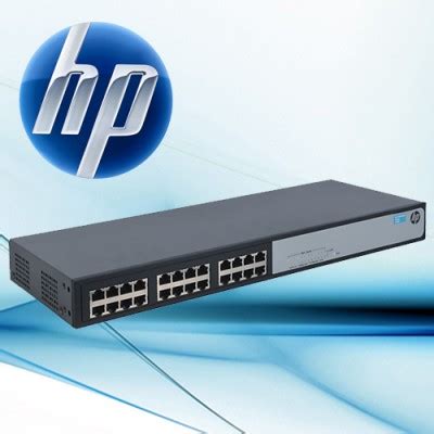 Can be installed in a rack. HP JG708A 1410 24G R 24 Port 10/100/1000Mbps Tak Kullan ...