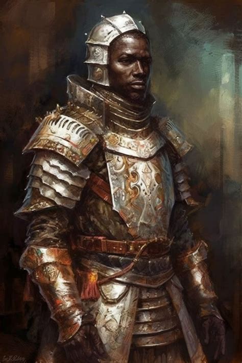 Chivalry Reimagined The African Knight Templar Black Art African Art