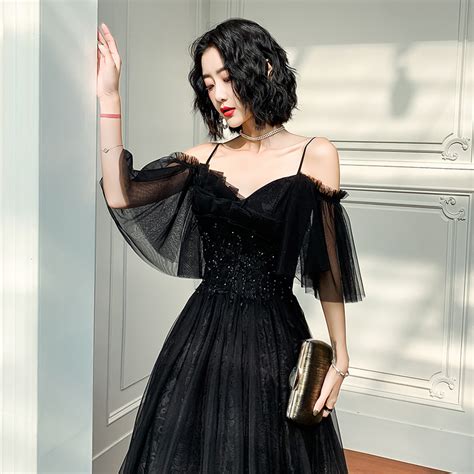 Black Tulle Lace Long Prom Dress Black Evening Dress On Storenvy