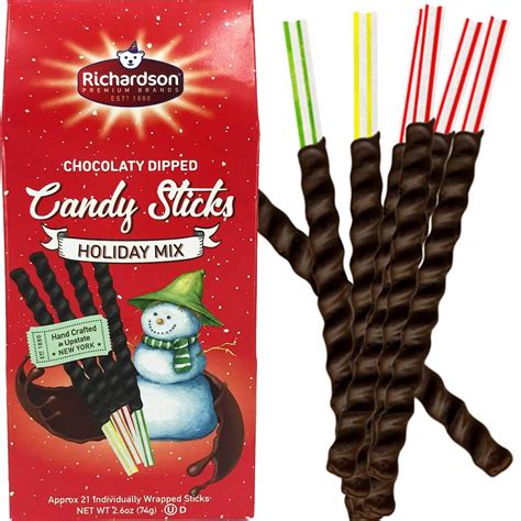 Buy New Box Retro Bogdons Reception Candy Sticks Dark Chocolate Dipped