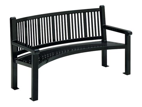 Curved Outdoor Bench With Back Home Design Ideas