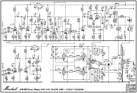 Free Audio Service Manuals Free Download Marshall 4140 Schematic