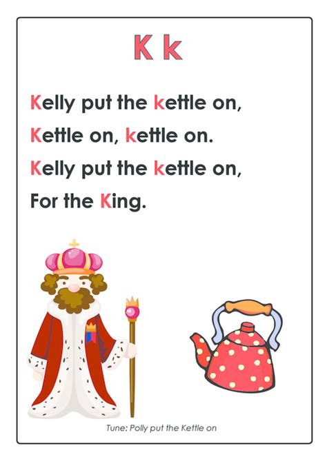 Use this music video to teach and learn the alphabet, phonics, . ABC Songs - Letter K - KidsPressMagazine.com