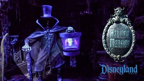 2019 08 25 The Haunted Mansion At Disneyland On Ride Low Light Hd Pov Youtube