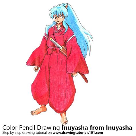 How To Draw Inuyasha From Inuyasha Inuyasha Step By Step