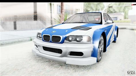 NFS MW BMW M3 GTR For GTA San Andreas
