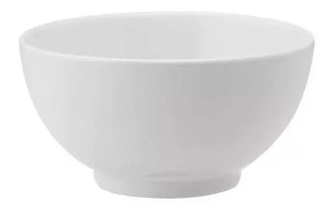 Conjunto Bowls Branco Ml Peças Porcelana Schmidt Parcelamento sem juros