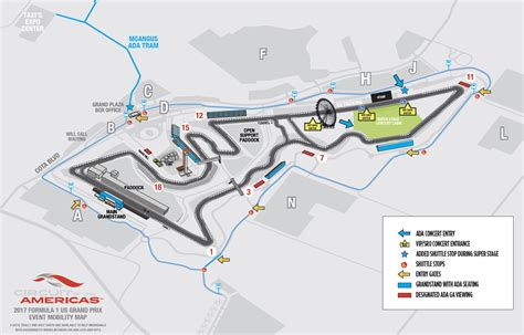 Circuit Of The Americas Map