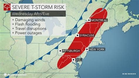 Nj Weather Severe Thunderstorms Could Hit State With More Flooding