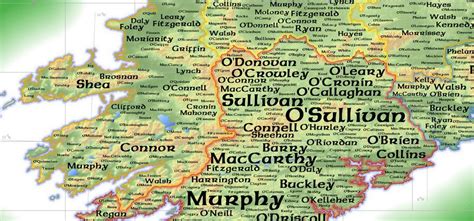 Weekly Comment Discover Your Ancestors On This Interactive Map Of Irish Surnames Irish