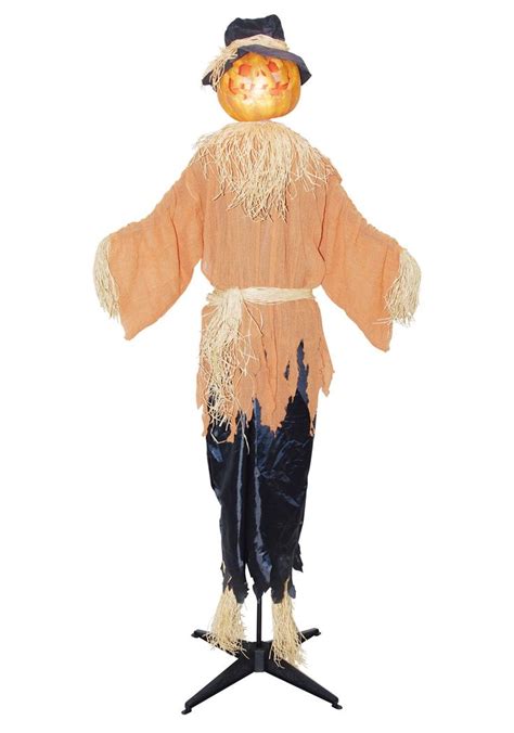 Standing Animated Pumpking Scarecrow Halloween Costume Ideas 2022