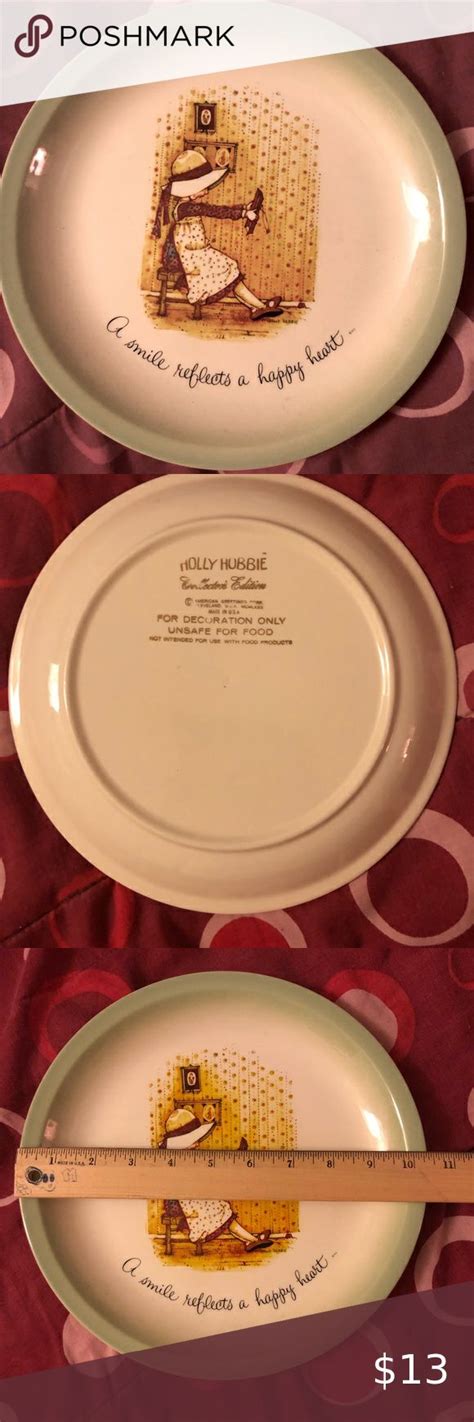 holly hobby plate plates holly hobbie holly