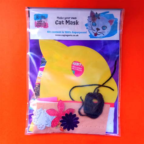 Cat Mask Kit Ragtag Arts