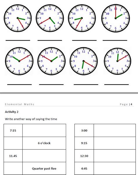 Teaching Elapsed Time To 3rd Graders