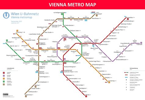 mapa del metro de viena viena austria europa mapas del mundo images