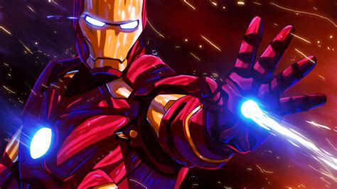 3840x2160 Iron Man Colorful Glowing Art 4k Hd 4k Wallpapers Images