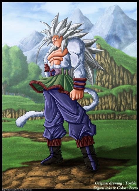 Coolest Dragonball Son Goku Dragon Ball Af Ssj5 By Diabolumberto