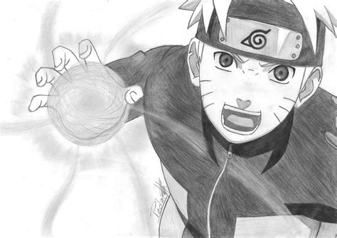 Naruto And Boruto 10 Cool Naruto Drawing Pencil Images
